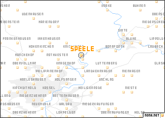 map of Speele