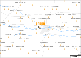 map of Speen