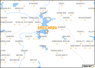 map of Speichrow