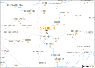 map of Speiden