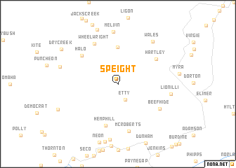 map of Speight