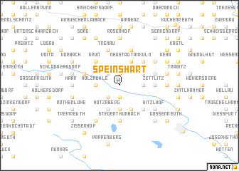 map of Speinshart