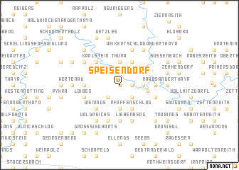 map of Speisendorf