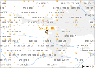 map of Speising