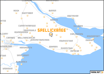 map of Spellickanee