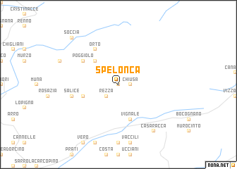 map of Spelonca