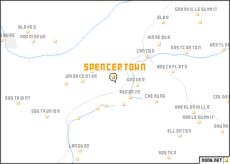 map of Spencertown