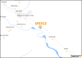 map of Spence