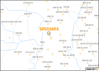 map of Spendane