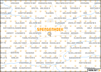 map of Spendenhoek