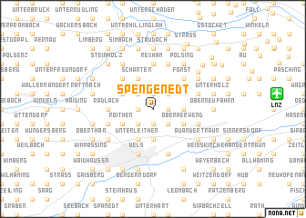 map of Spengenedt