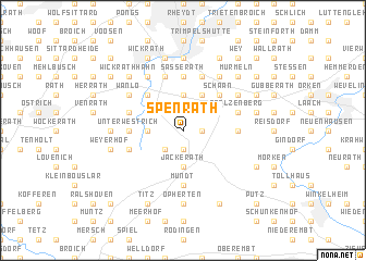 map of Spenrath