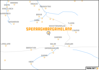 map of Spera Aghbargai Melānr