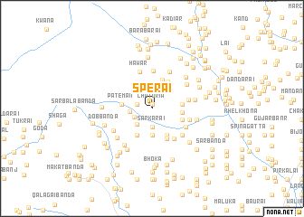 map of Sperai