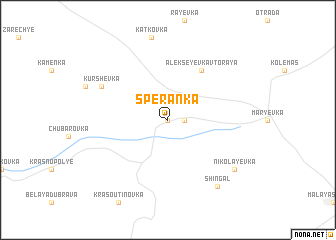 map of Speranka