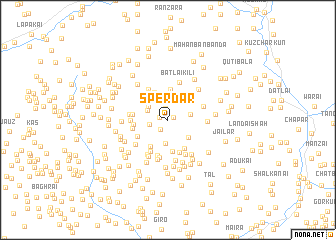 map of Sperdār