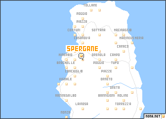 map of Spergane