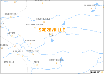 map of Sperryville