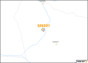 map of Sperry