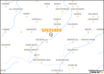 map of Spervara