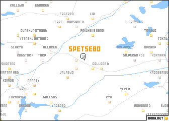 map of Spetsebo