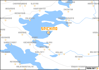 map of Spichino