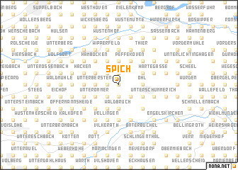 map of Spich