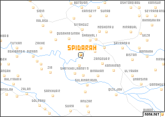 map of Spīdārah