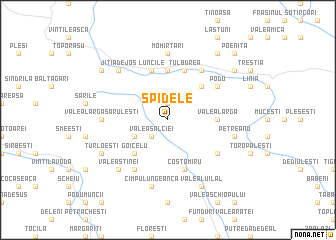 map of Spidele