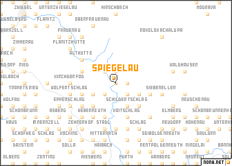 map of Spiegelau