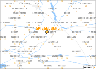 map of Spiegelberg