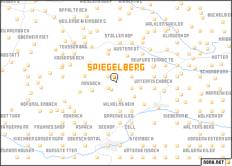 map of Spiegelberg