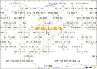 map of Spiegelsberg