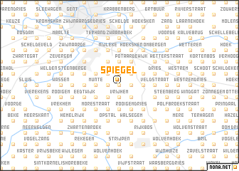 map of Spiegel