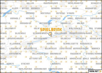 map of Spielbrink