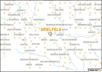 map of Spielfeld