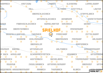 map of Spielhof