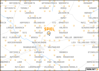 map of Spiel