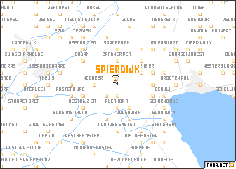 map of Spierdijk