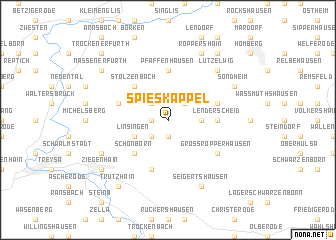 map of Spieskappel