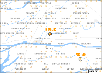 map of Spijk