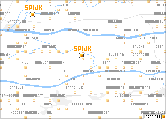 map of Spijk
