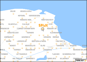 map of Spijk