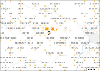 map of Spikaly