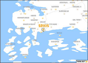 map of Spikis