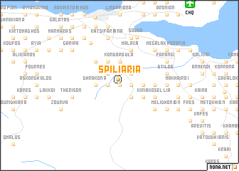 map of Spiliária