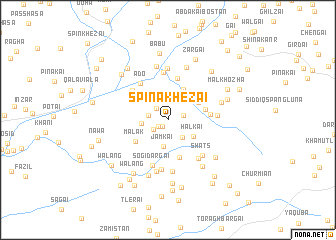 map of Spina Khezai