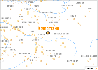 map of Spīna Tīzha