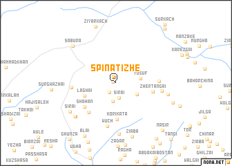 map of Spinatizhe
