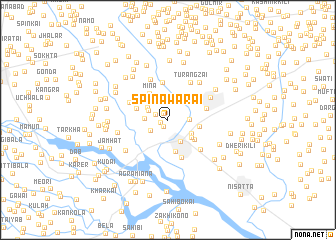 map of Spīnawarai